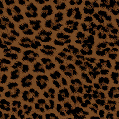 Kastel Denmark Espresso Leopard Long Sleeve Raglan 1/4 Zip Sun Shirt