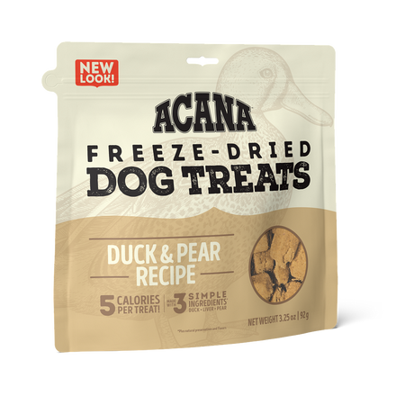 Acana Duck & Pear Freeze-Dried Treats Freeze-Dried Dog Treats - 3.25oz.
