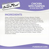Fussie Cat Kitten Chicken with Pumpkin in Goat Milk Puree - 4 Pack