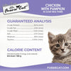 Fussie Cat Kitten Chicken with Pumpkin in Goat Milk Puree - 4 Pack