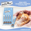 Fussie Cat Kitten Tuna with Salmon & Pumpkin in Goat Milk Puree - 4 Pack