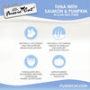 Fussie Cat Kitten Tuna with Salmon & Pumpkin in Goat Milk Puree - 4 Pack