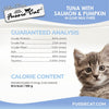Fussie Cat Kitten Tuna with Salmon & Pumpkin in Goat Milk Puree - 4 Pack