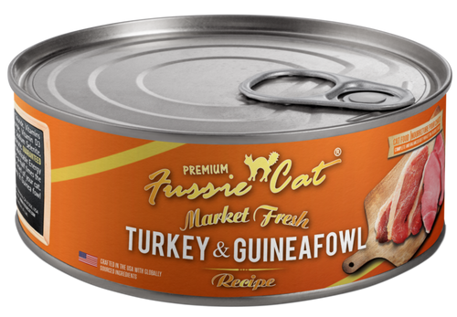 Fussie Cat Market Fresh Cat Food Can - Turkey & Guineafowl