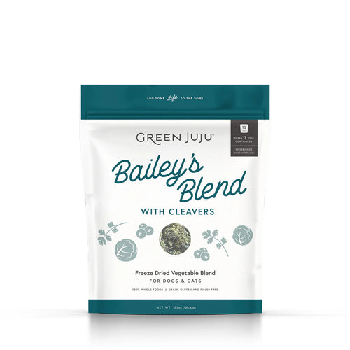 Green Juju Freeze-Dried Bailey's Blend with Cleavers Nutrient-Dense Topper - 1.75oz