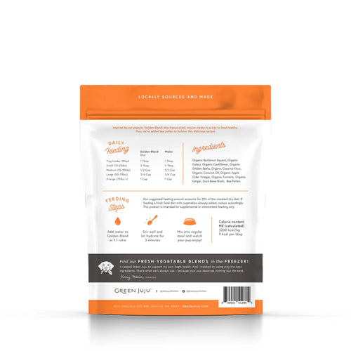 Green Juju Freeze-Dried Golden Blend with Bee Pollen Nutrient-Dense Topper - 1.75oz