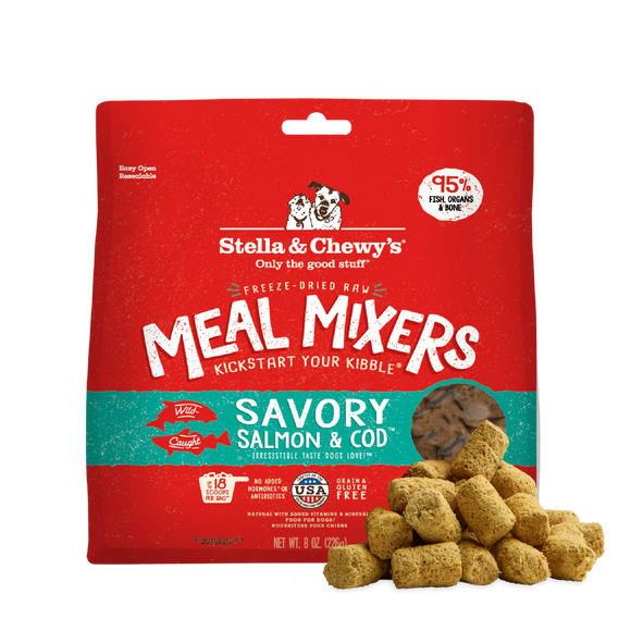 Stella & Chewy's Savory Salmon & Cod Meal Mixers - 8oz