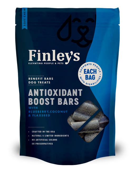 Finley's Antioxidant Boost Soft Chew Benefit Bars Dog Treats