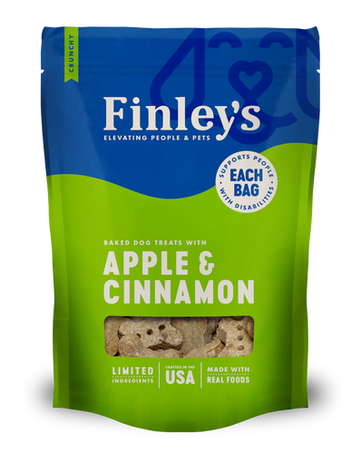 Finley's Apple & Cinnamon Crunchy Biscuits