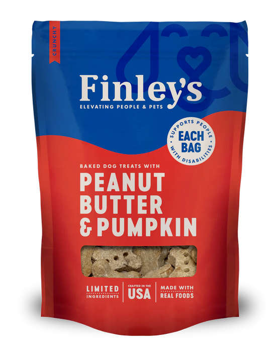 Finley's Peanut Butter Pumpkin Crunchy Biscuits