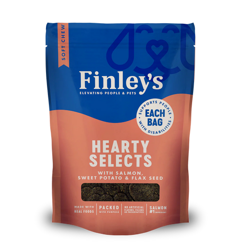 Finley's Salmon, Sweet Potato & Flax Hearty Selects - 5oz
