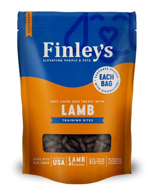 Finley's Lamb Recipe Soft Chew Training Bites 6oz.