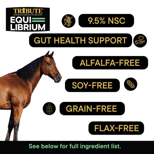 TRIBUTE Equi-Librium™ Forage Horse Feed - 50lb