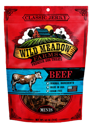 Wild Meadow Farms Classic Beef Minis 4oz.