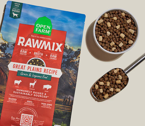 Open Farm RawMix Great Plains Grain-Free Dog Kibble - 3.5lb