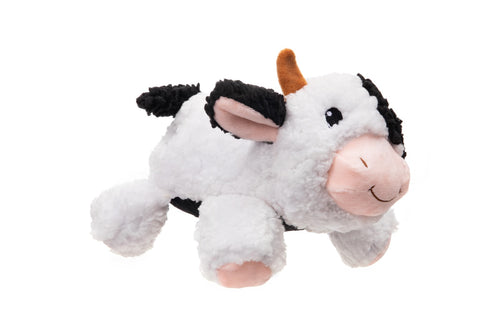 Fuzzaroos Coco the Cow Dog Toy