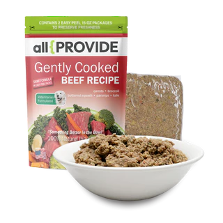 All Provide Dog Gently Cooked Beef - 2lb