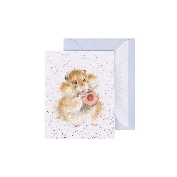 'THE DIET STARTS TOMORROW' HAMSTER ENCLOSURE CARD