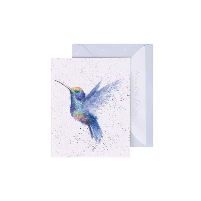 'RAINBOW' HUMMINGBIRD ENCLOSURE CARD