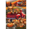 Fall Puppy Pickup Garden Flag