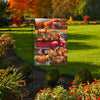 Fall Puppy Pickup Garden Flag