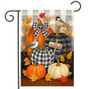 Fall Blessings Pumpkins Garden Flag