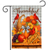 Thankful Gathering Garden Flag