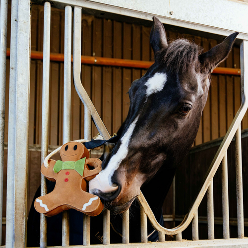 LEMIEUX HORSE TOY GINGERBREAD