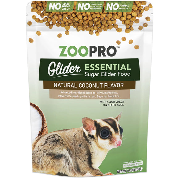 ZooPro Glider Essential Sugar Glider Food - 1.75lb