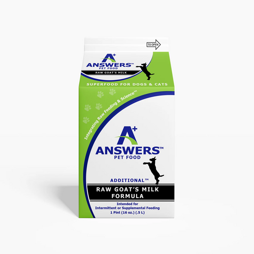 Answer's Power Pours Raw Goat Milk - Pint