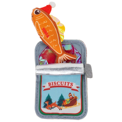 KONG Holiday Crackles Sardine Cat Toy