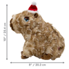 KONG Holiday Comfort Wuzzeez Capybara - Medium Dog Toy