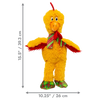 KONG Holiday Knots Chicken - Medium/Large Dog Toy