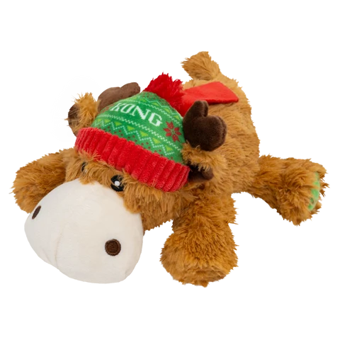KONG Holiday Cozie Reindeer - Medium Dog Toy