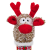 KONG Holiday Shakers Luvs Reindeer - Medium Dog Toy