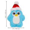 KONG Holiday Snuzzles Mini Santa Penguin Dog Toy