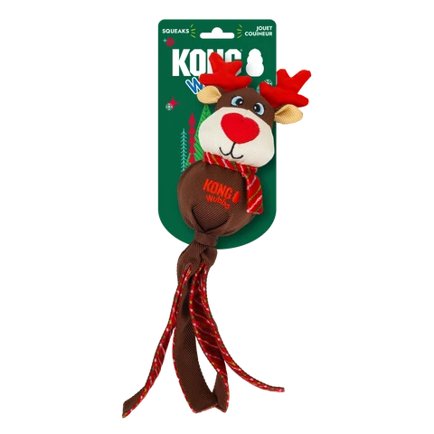 KONG Holiday Wubba Assorted - Small