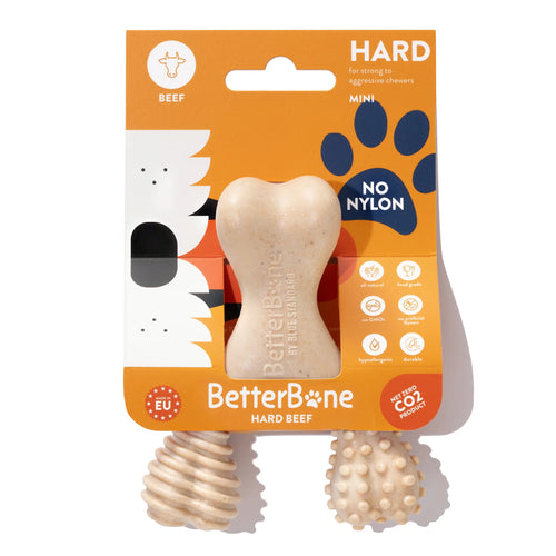 BetterBone Hard Density - Mini Natural Beef Dog Chew