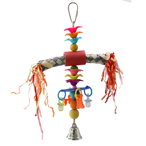 Totem Pole Bird Toy