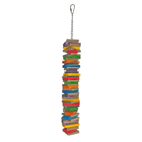 Board & Block Single Stack Bird Toy