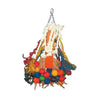 Giant Cluster of Hanging Wood Balls Bird Toy