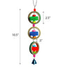 Gears and Rings | Happy Beaks Bird Toy - Made In The USA.