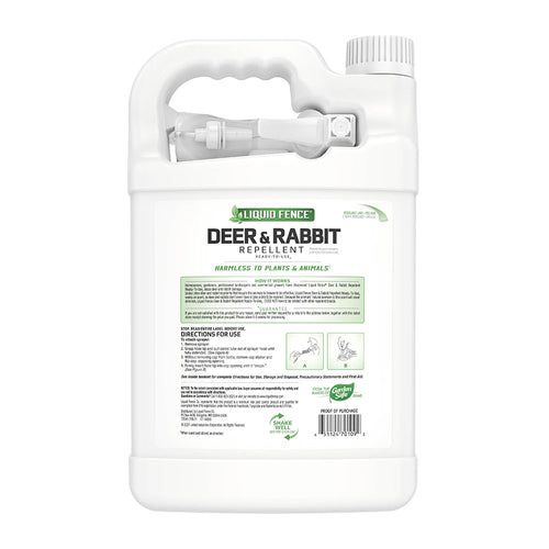Liquid Fence Deer & Rabbit Repellent Ready-to-Use - Gallon