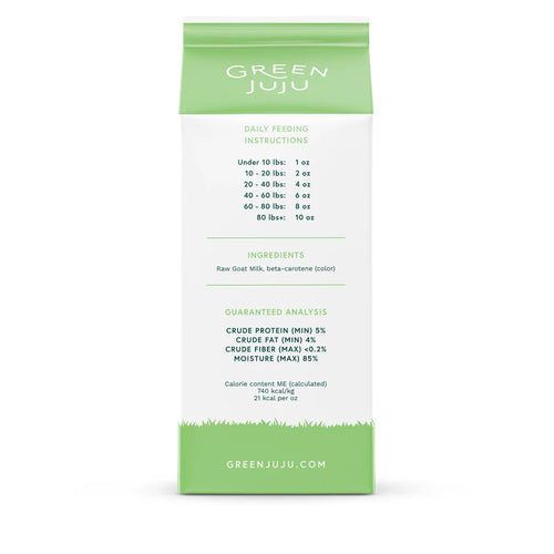 Green Juju Raw Goat's Milk - 16oz