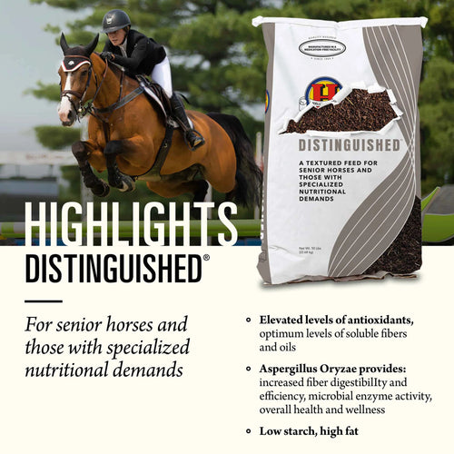 Hallway Feeds Distinguished Textured Feed for Senior Horses - 50lb