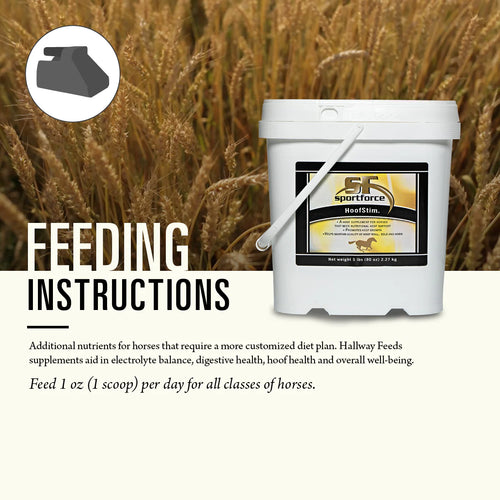 Hallway Feeds HoofStim® Supports all Stages of Hoof Development - 5lbs