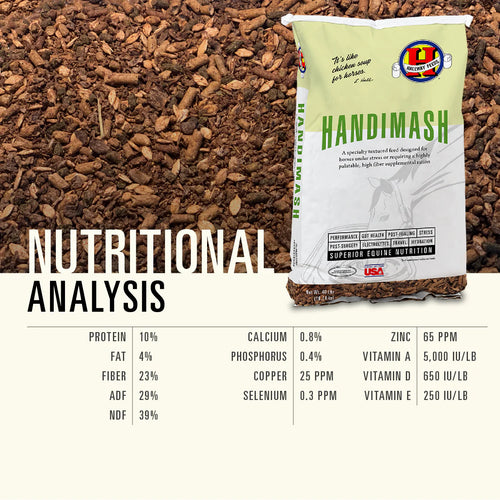 Hallway Feeds HandiMash™ Hydrating Mash to Supplement the Ration - 40lbs