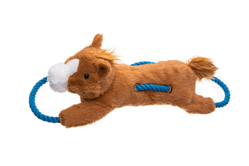 Haystackerz Hayride Horse Dog Toy