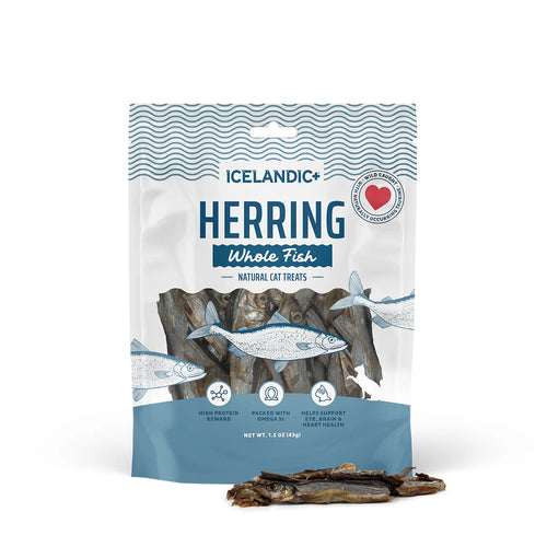 Icelandic+ Herring Whole Fish Cat Treats - 1oz
