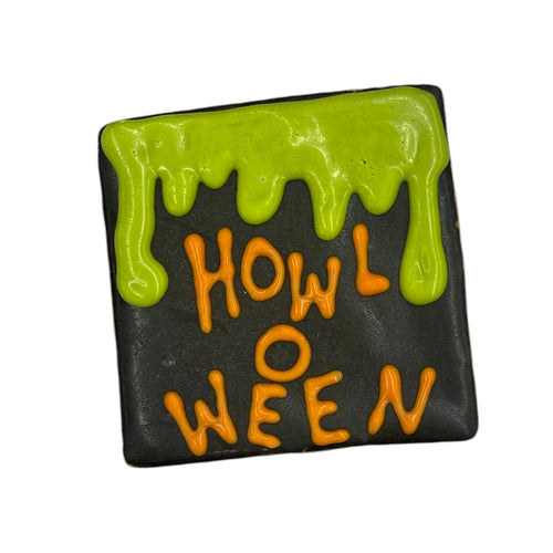 HOWL-O-WEEN DIPPED DOG COOKIE